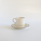 Poole Pottery - Espresso Cup & Saucer