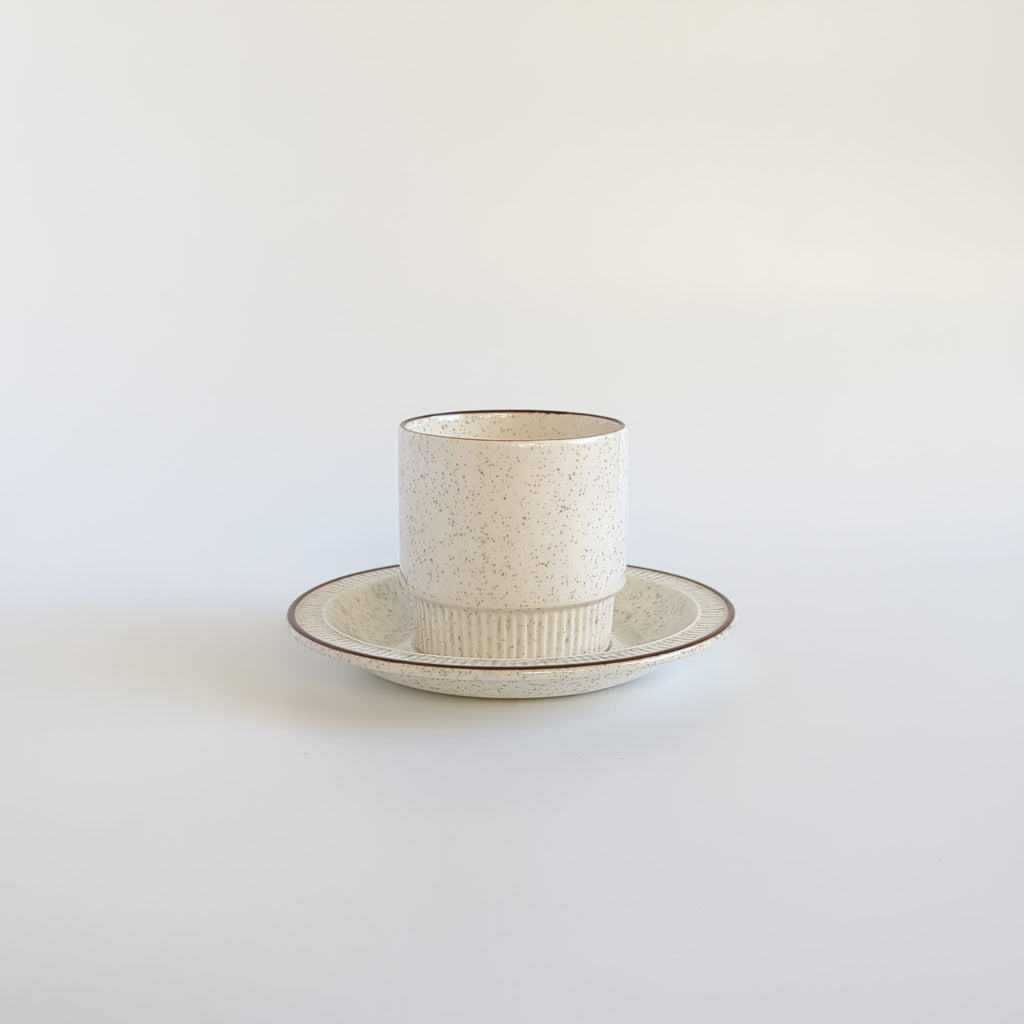 Poole Pottery - Espresso Cup & Saucer