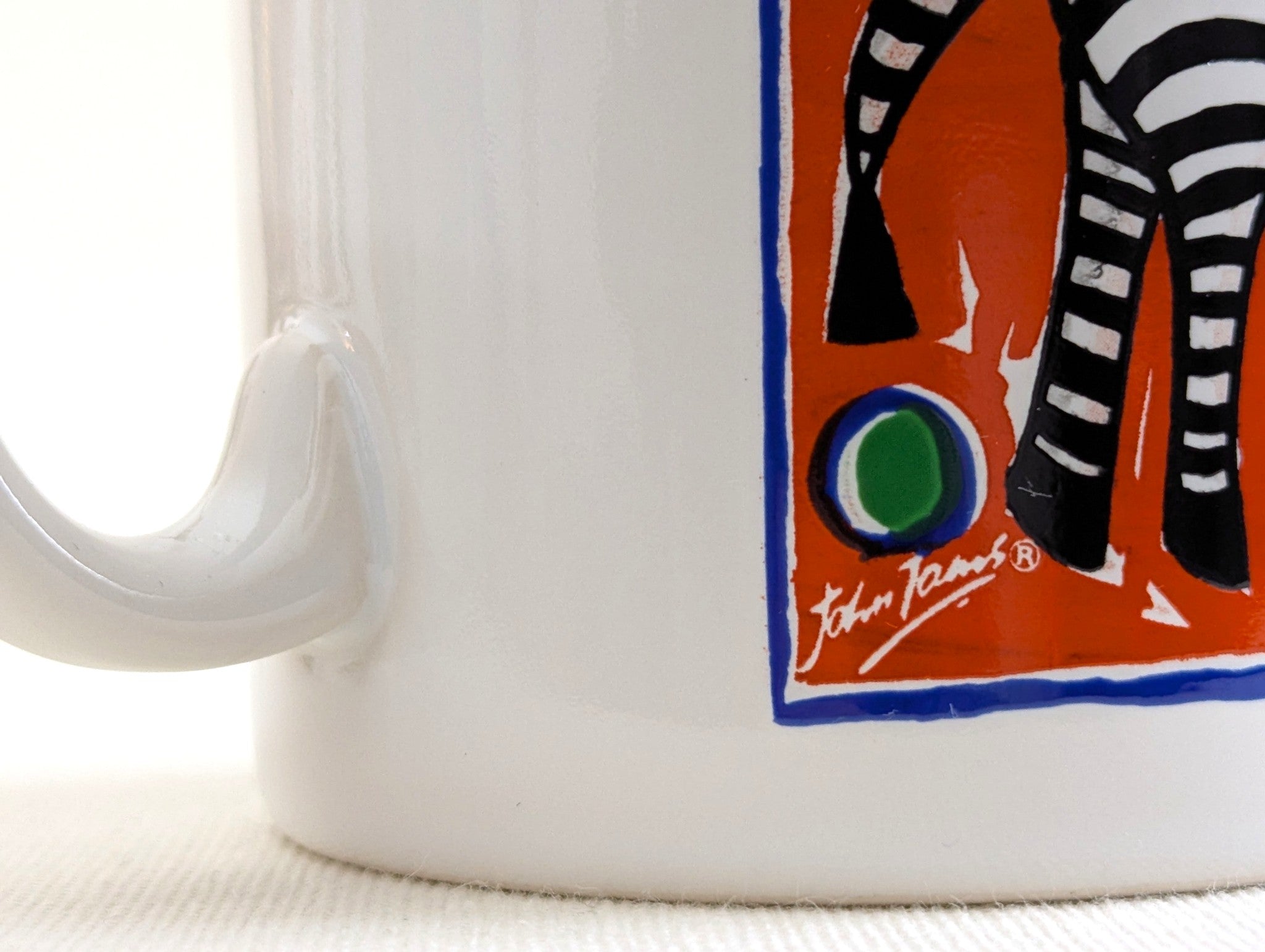 John Tams - Zebra Mug