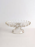 Cake Stand (Scalloped Glass)
