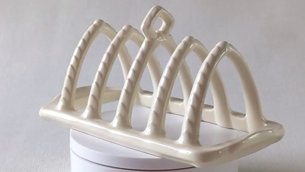 Toast Rack (White Ceramic)